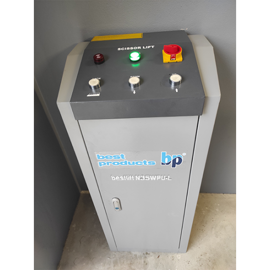 Podnośnik nożycowy podprogowy podposadzkowy Bestlift N35WPU-L